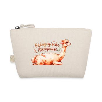 Lama Atempause Pädagogik - Bio-Täschchen - Natur - Vorne