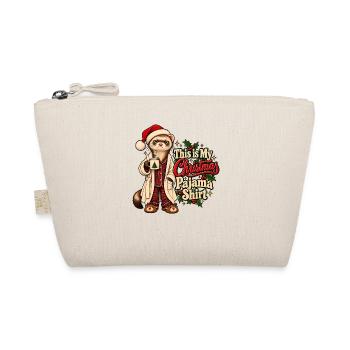 This is My Christmas Pajama Ferret Christmas - Bio-Täschchen - Natur - Vorne