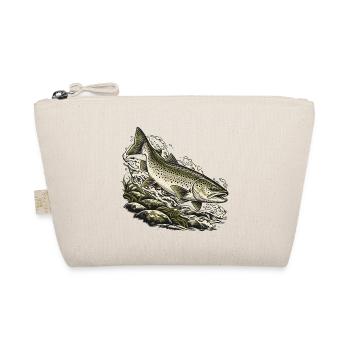 Wilde Forelle – Kraft des Bergbachs - Bio-Täschchen - Natur - Vorne
