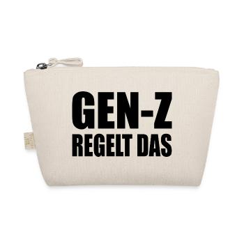 gen z regelt das - Bio-Täschchen - Natur - Vorne