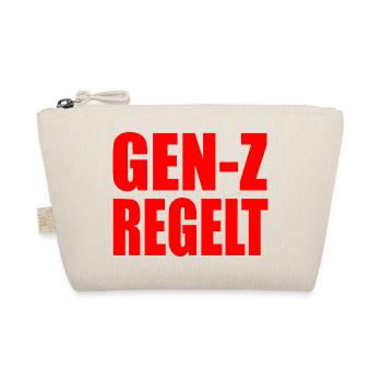 gen z regelt das - Bio-Täschchen - Natur - Vorne