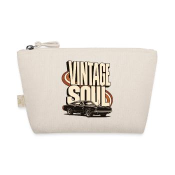 Vintage Soul Classic Car - Bio-Täschchen - Natur - Vorne