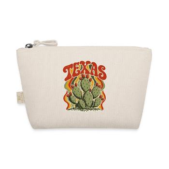 Texas Kaktus Retro Flair - Bio-Täschchen - Natur - Vorne