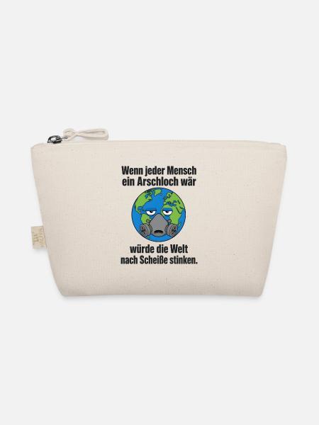 Maskierter Klimawandel - Humor - Bio-Täschchen - Natur