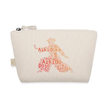Selbstverteidigung Geschenkidee für Aikido-Prüfung - Bio-Täschchen - Natur - Vorne