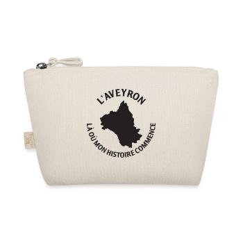L Aveyron, wo meine Geschichte beginnt, T-Shirt c... - Bio-Täschchen - Natur - Vorne