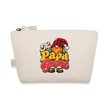 Papa Gnome Weihnachtsfreude - Bio-Täschchen - Natur - Vorne