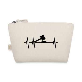 Auktionator Heartbeat - Bio-Täschchen - Natur - Vorne