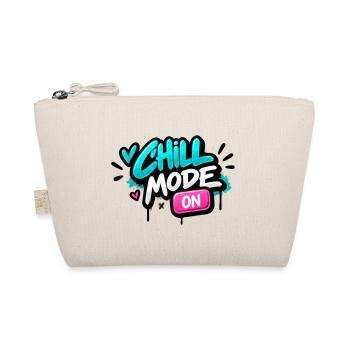 Chillmodus Neon Graffiti - Bio-Täschchen - Natur - Vorne