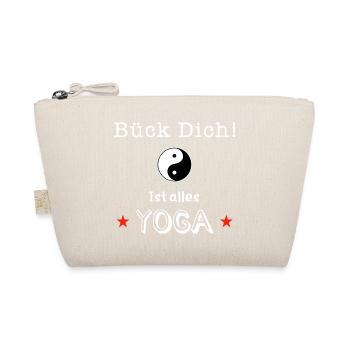bueck dich yoga - Bio-Täschchen - Natur - Vorne