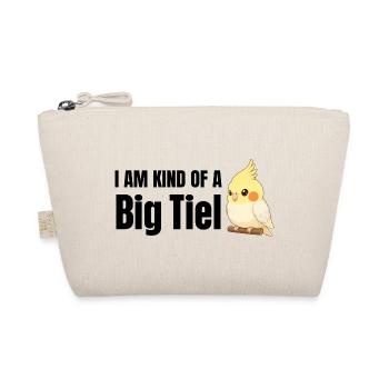 Lustiges Geschenk für Nymphensittich-Vogelliebhaber - Bio-Täschchen - Natur - Vorne