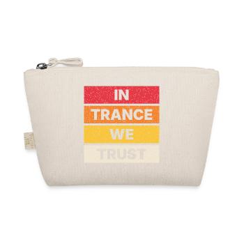 In Trance We Trust - Retro - Bio-Täschchen - Natur - Vorne