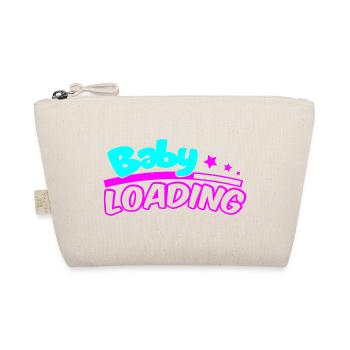 Baby Loading Neon Logo - Bio-Täschchen - Natur - Vorne