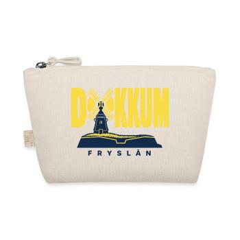 Dokkum  Friesland Windmühle Bollwerk Design - Bio-Täschchen - Natur - Vorne