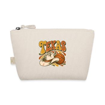 Texas Retro Hoop Cowboy - Bio-Täschchen - Natur - Vorne
