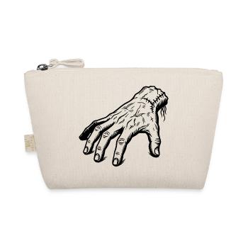 Eine Hand für alle Fälle - Bio-Täschchen - Natur - Vorne