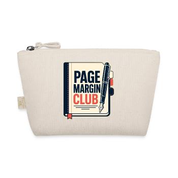 PAGE MARGIN CLUB Computer - Bio-Täschchen - Natur - Vorne