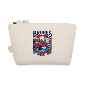 Bruges West Flanders Canals November Rain - Bio-Täschchen - Natur - Vorne