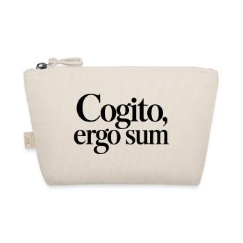 Cogito, ergo sum - Bio-Täschchen - Natur - Vorne