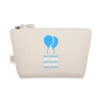 Wir sind Ballons - Bio-Täschchen - Natur - Vorne