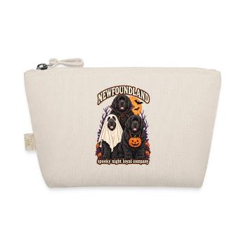 Spooky Night Loyal Company – Neufundländer Hundemama - Bio-Täschchen - Natur - Vorne