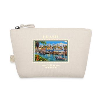 Brasilien Belém Vintage Reisemarke - Bio-Täschchen - Natur - Vorne