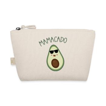 Mamacado Avocado Cartoon mit Sonnenbrille - Bio-Täschchen - Natur - Vorne