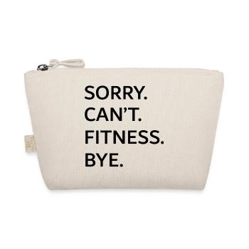 Funny fitness - Bio-Täschchen - Natur - Vorne