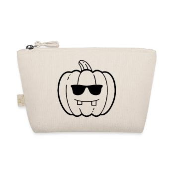 Funny pumking - Bio-Täschchen - Natur - Vorne