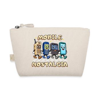 Mobile Nostalgia: Retro-Handy-Parade - Bio-Täschchen - Natur - Vorne