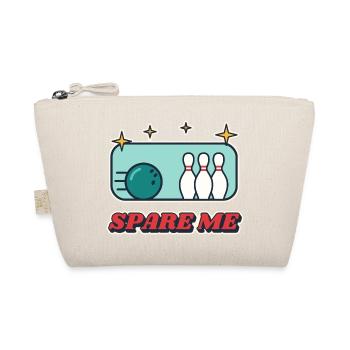 Spare Me Retro Bowling - Bio-Täschchen - Natur - Vorne