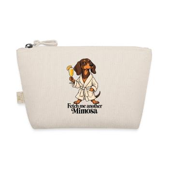 Dachshund Spa Day - Bio-Täschchen - Natur - Vorne