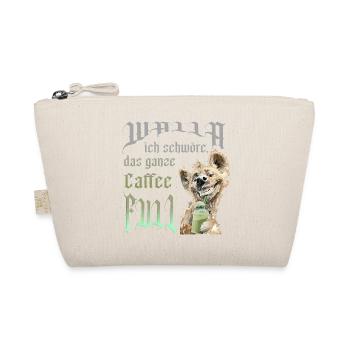 Hund Caffe full - Bio-Täschchen - Natur - Vorne
