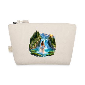 Magischer Wasserfall - Bio-Täschchen - Natur - Vorne