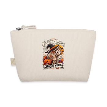 Hobby Horse Spooky Vibes Halloween - Bio-Täschchen - Natur - Vorne