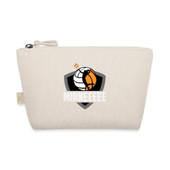 Miiineeee Volleyball Wappen – Spieler Ruf - Bio-Täschchen - Natur - Vorne