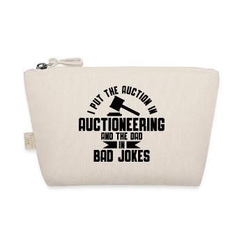 Auktionator Humor - Bio-Täschchen - Natur - Vorne
