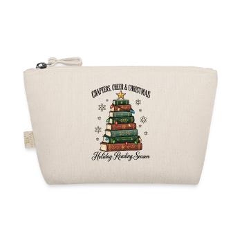 Chapters Cheer & Christmas – Bücher Weihnachten - Bio-Täschchen - Natur - Vorne