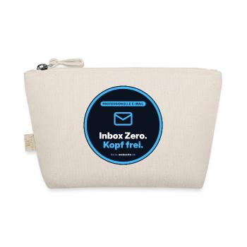 Inbox Zero. Kopf Frei. Büro Shirt - Bio-Täschchen - Natur - Vorne