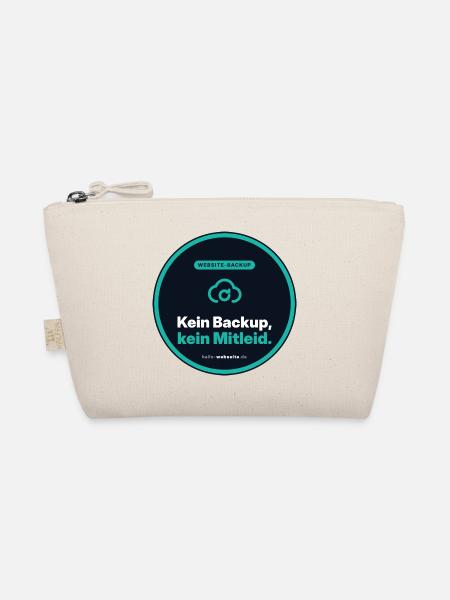 Kein Backup, Kein Mitleid. Admin Shirt - Bio-Täschchen - Natur