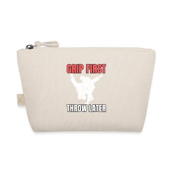 Judo Training - Grip First Throw Later - Kampfspor - Bio-Täschchen - Natur - Vorne