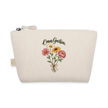 Omas Garten Shirt personalisierbar mit dem Namen  - Bio-Täschchen - Natur - Vorne