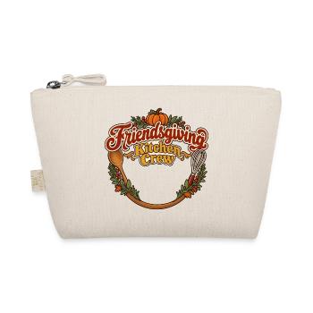 Anpassbares Friendsgiving Küchenteam-Shirt - Bio-Täschchen - Natur - Vorne
