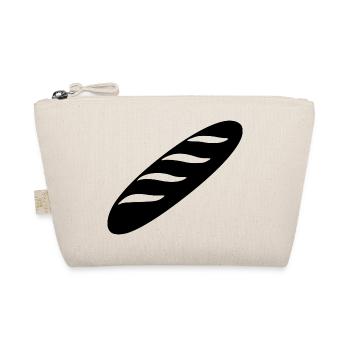 Baguette Française Humour – Cadeau France Rigolo - Bio-Täschchen - Natur - Vorne