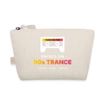 Raised On 90s Trance - Retro Tape - Bio-Täschchen - Natur - Vorne
