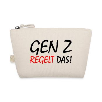 gen z regelt das - Bio-Täschchen - Natur - Vorne