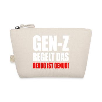 gen z regelt das - Bio-Täschchen - Natur - Vorne