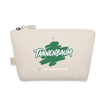 Tannenbaum Heizkosten Weihnachtsshirt Satire - Bio-Täschchen - Natur - Vorne