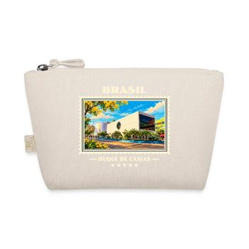 Brasilien Duque de Caxias Vintage Reisemarke - Bio-Täschchen - Natur - Vorne