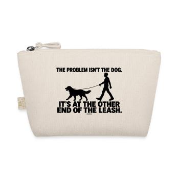 ODDROO – The Problem Isn't the Dog - Bio-Täschchen - Natur - Vorne